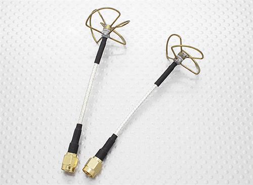 5.8GHz Circular Polarized RHCP Antenna Set (RP-SMA) (435000018 \ 35657)